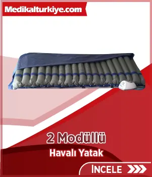 2 Modüllü  Havalı Yatak